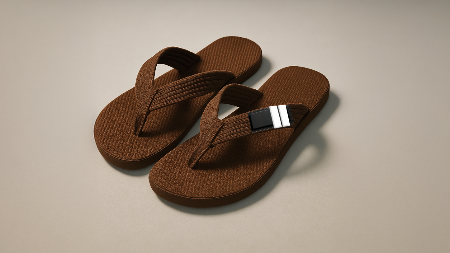 Brown Belt Ranked Jiu-Jitshoe Flip Flop (Preorder – Ships Winter 2025)