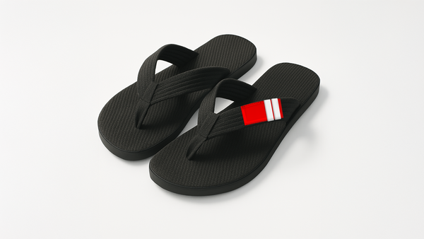 Black Belt Rank Jiu-Jitshoe Flip Flop (Preorder – Ships Winter 2025)