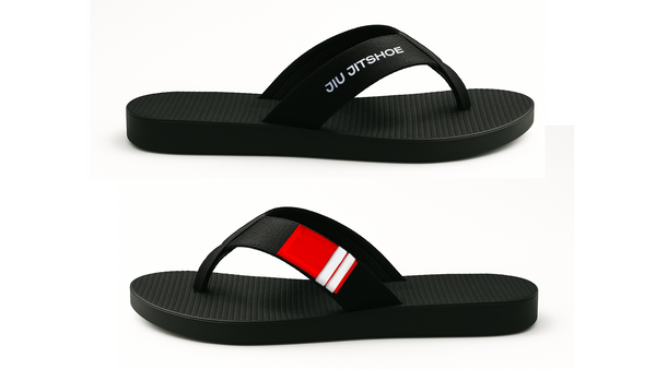 Black Belt Rank Jiu-Jitshoe Flip Flop (Preorder – Ships Winter 2025)