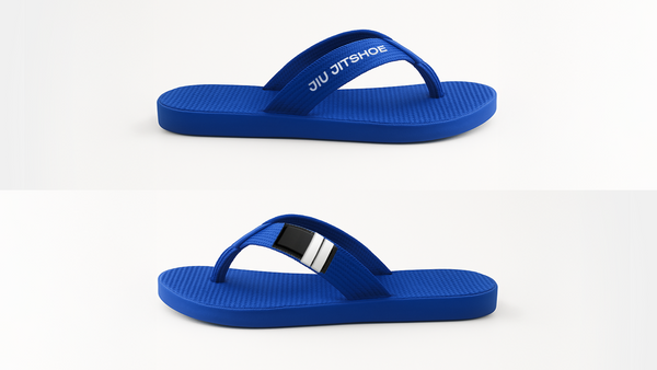 Blue Belt Ranked Jiu-Jitshoe Flip Flop (Preorder – Ships Winter 2025)