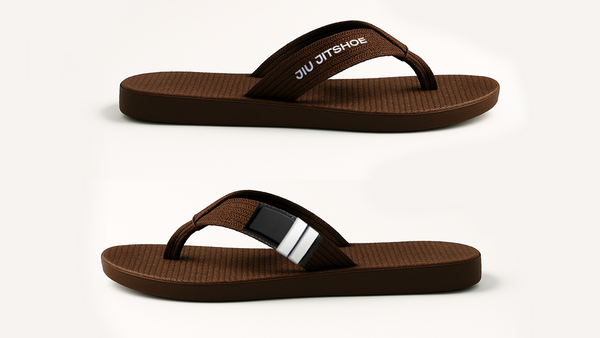 Brown Belt Ranked Jiu-Jitshoe Flip Flop (Preorder – Ships Winter 2025)
