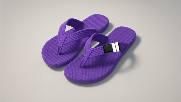 Purple Belt Ranked Jiu-Jitshoe Flip Flop (Preorder – Ships Winter 2025)