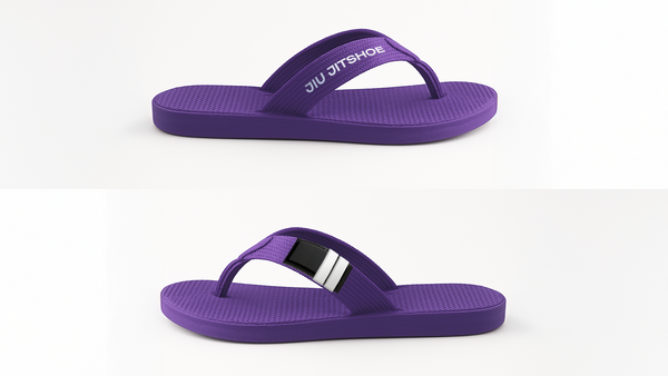 Purple Belt Ranked Jiu-Jitshoe Flip Flop (Preorder – Ships Winter 2025)