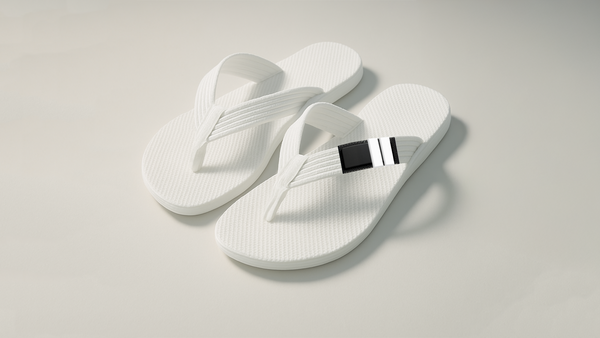 White Belt Ranked Jiu-Jitshoe Flip Flop (Preorder – Ships Winter 2025)