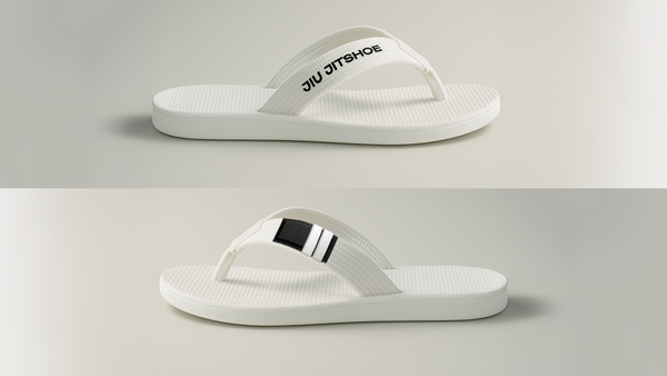 White Belt Ranked Jiu-Jitshoe Flip Flop (Preorder – Ships Winter 2025)
